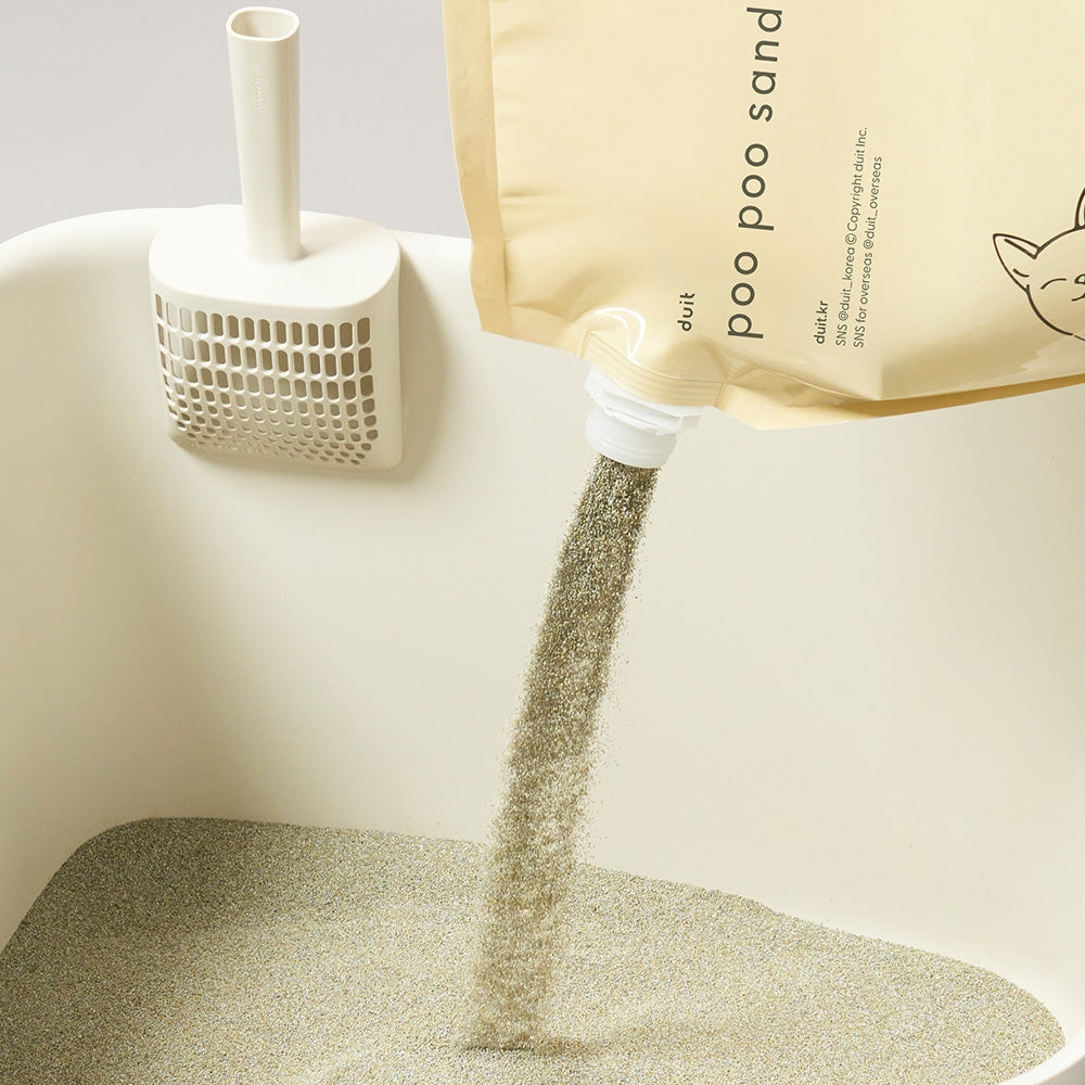 DUIT Duit Pufu Sand Cat Litter Bentonite 18kg